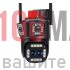 WiFi Камера Icsee 3х12MP с 3бр обектива и 10х увеличаване, цветно виждане, аудио